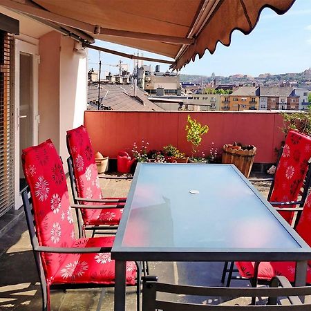 Margaret Apartment For 5 People With Panorama Terrace Budapest Esterno foto